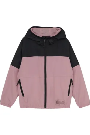 Color Kids Jr. Windbreaker Jacket Outerwear Shell Clothing Shell Jacket Pink