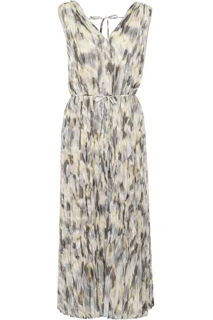 Kaffe Kavicki Dress Polvipituinen Mekko Grey