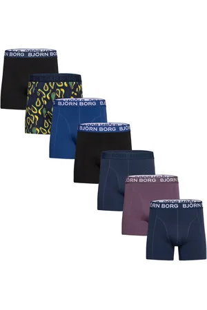 Björn Borg Cotton Stretch Boxer 7P Bokserit Black