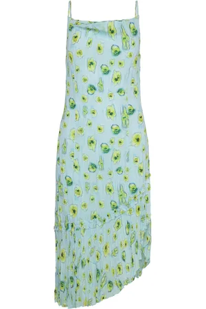 WoodWood Ophelia Dress Polvipituinen Mekko Blue