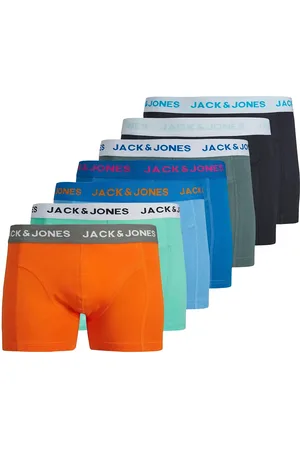 JACK & JONES Jaccarl Solid Trunks 7 Pack Bokserit Multi/patterned Jack & J S