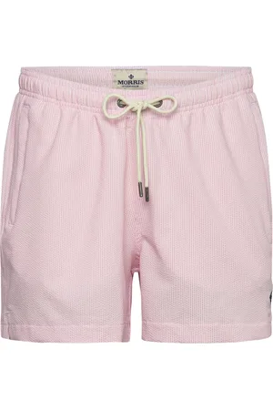 Morris Seersucker Bathing Trunks Uimashortsit Pink