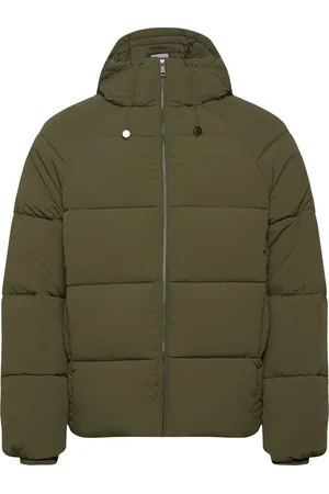 Daily paper Relaxed Puffer Vuorillinen Takki Topattu Takki Khaki Green