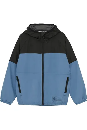 Color Kids Jr. Windbreaker Jacket Outerwear Shell Clothing Shell Jacket Blue