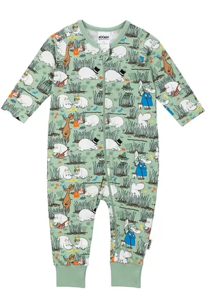 Mumin Insekter Pyjamas Pyjama Sie Jumpsuit Haalari Green
