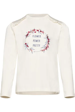 Minymo T-Shirt Ls Tops T-shirts Long-sleeved T-shirts Cream