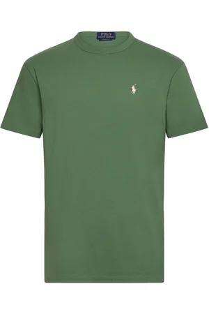 Ralph Lauren Classic Fit Jersey Crewneck T-Shirt Tops T-shirts Short-sleeved Green