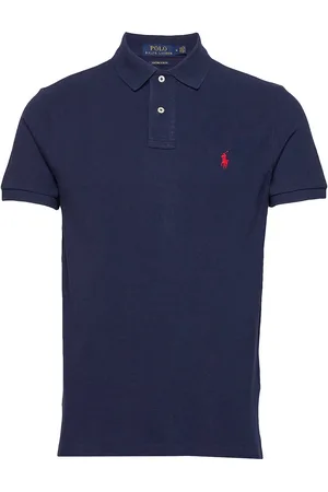Ralph Lauren The Iconic Mesh Polo Shirt Designers Polos Short-sleeved Navy