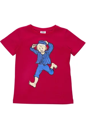Martinex Rolig T-Shirt Tops T-shirts Short-sleeved Red