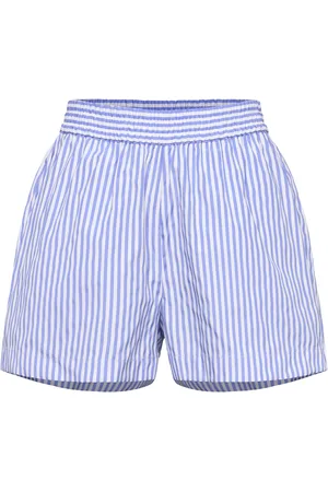 Rosemunde Rkivy Straight Shorts Bottoms Shorts Sweat Shorts Blue