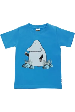 Mumin Mårran T-Shirt Tops T-shirts Short-sleeved Blue