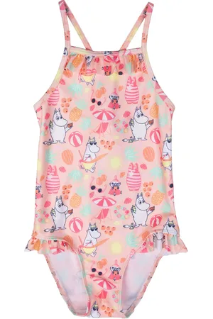 Mumin Sommar Baddräkt Uimapuku Uima-asut Pink