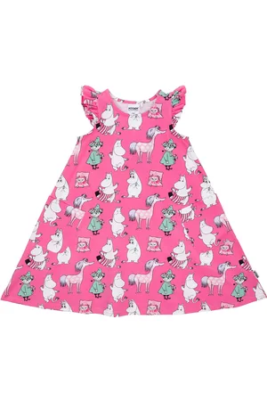 Mumin Tjejgäng Klänning Dresses & Skirts Dresses Casual Dresses Sleeveless Casual Dresses Pink