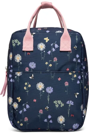 Lindex Backpack Mini Aop Accessories Bags Backpacks Navy