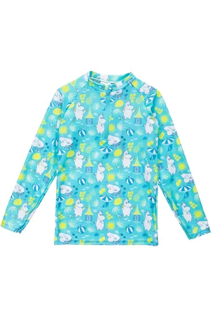 Mumin Sommar Badtröja Swimwear Swim Tops Blue