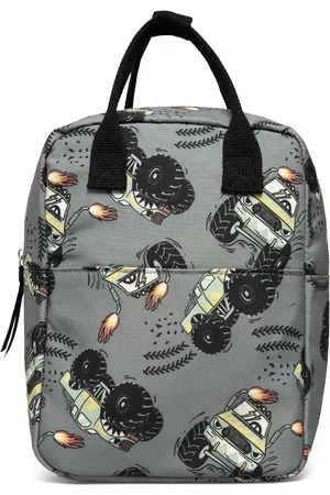 Lindex Backpack Mini Aop Accessories Bags Backpacks Khaki Green