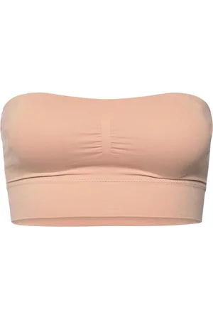 Lindex Bra Bandeau Seamless Lingerie Bras & Tops Soft Bras Tank Top Bras Beige