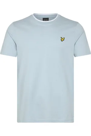 Lyle & Scott Tipped T-Shirt Tops T-shirts Short-sleeved Blue