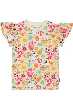 Mumin Sommar T-Shirt Tops T-shirts Short-sleeved Multi/patterned