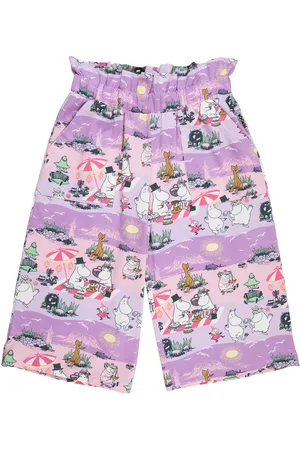 Mumin Stranddag Culottes Bottoms Trousers Purple