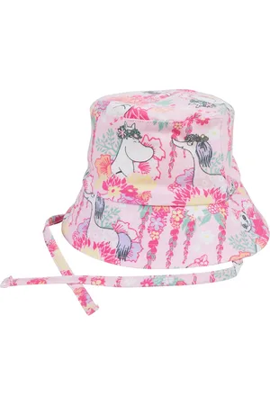 Mumin Blomkrans Hatt Accessories Headwear Hats Bucket Hats Pink
