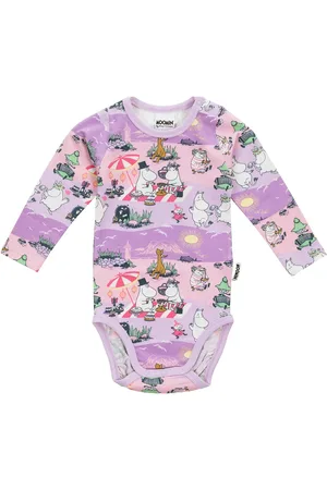 Mumin Stranddag Body Bodies Long-sleeved Purple