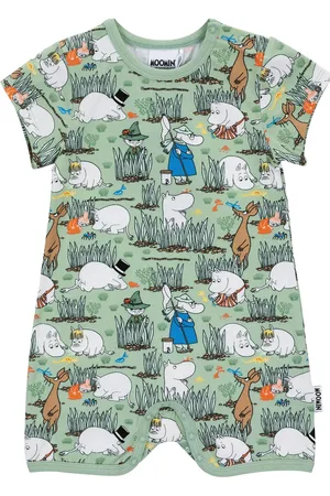 Mumin Insekter Playsuit Bodies Short-sleeved Green