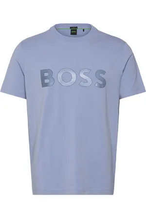 HUGO BOSS Tee Tl Logo Sport Men Sports Clothes Sport Tops Sport T-shirts Blue