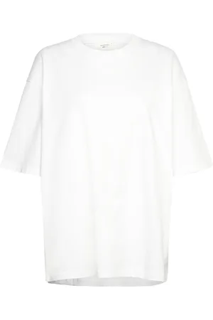Gina Tricot Basic Over D Tee Tops T-shirts & Tops Short-sleeved White