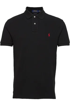 Ralph Lauren The Iconic Mesh Polo Shirt Designers Polos Short-sleeved Black