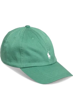 Ralph Lauren Cotton Chino Ball Cap Accessories Headwear Caps Green