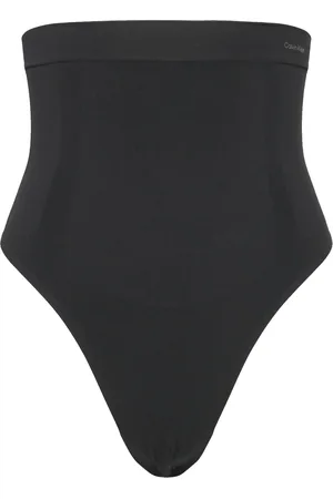 Calvin Klein Extra Firm Seamless Thong Stringit Alusvaatteet Black