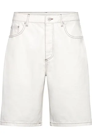 Mads Norgaard Soil Denim Coen Shorts Bottoms Shorts Denim White