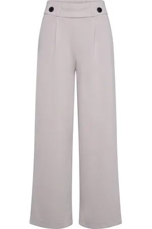 JDY Geggo Life New Long Pant Jrs Bottoms Trousers Suitpants Beige