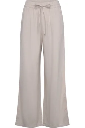 JDY Say Hw Linen Wide Pant Wvn Bottoms Trousers Linen Trousers Beige