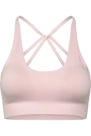 Drop Of Mindfulness Double Strap Bra Sport Women Sport Clothing Sport Bras - All Pink