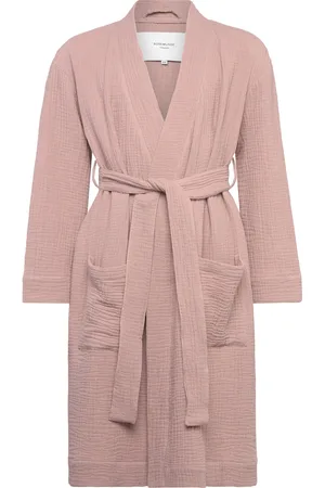 Rosemunde Rkbecky Ls Midi Robe Aamutakki Kylpytakki Pink