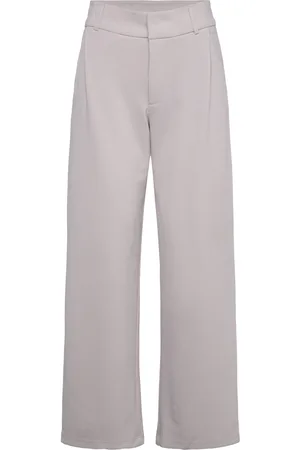 JDY Geggo Life Occasion Pant Jrs Bottoms Trousers Straight Leg Grey