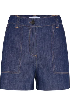 Reiss Ashby Bottoms Shorts Denim Shorts Navy