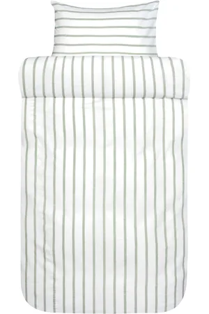 Høie of Scandinavia Eilert Seersucker Set Home Textiles Bedtextiles Bed Sets Green