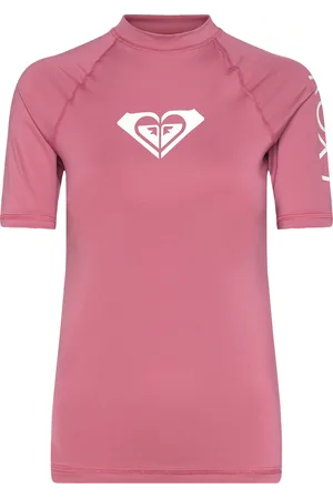 Roxy Whole Hearted Ss Tops T-shirts & Tops Short-sleeved Pink