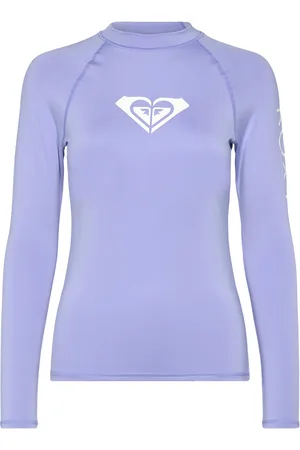 Roxy Whole Hearted Ls Tops T-shirts & Tops Long-sleeved Blue
