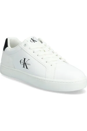 Calvin Klein Classic Cupsole Mono Lth Matalavartiset Sneakerit Tennarit White