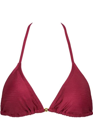 Missya Belize Triangle Swimwear Bikinis Bikini Tops Triangle Bikinitops Burgundy