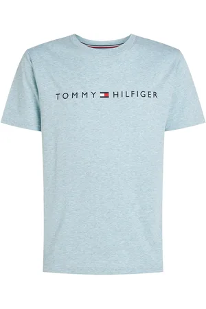 Tommy Hilfiger Ss Tee Tops T-shirts Short-sleeved Blue