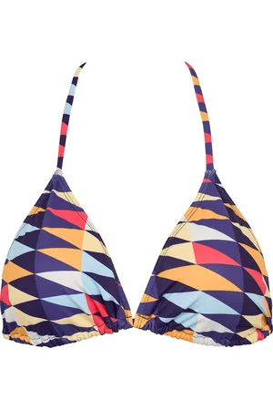 Missya Casablanca Triangle Swimwear Bikinis Bikini Tops Triangle Bikinitops Navy
