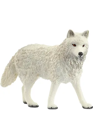 Schleich Arctic Wolf Toys Playsets & Action Figures Animals White