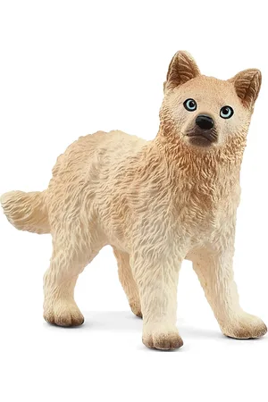 Schleich Arctic Wolf Cub Toys Soft Toys Stuffed Animals Multi/patterned