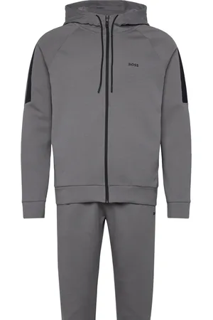 HUGO BOSS Tracksuit Set Tops Sweat-shirts & Hoodies Hoodies Grey