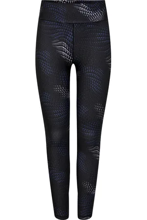 ONLY Onpjam-Jordy-2 Life Hw Aop Tight Sport Women Sport Clothing Sport Tights Sport Leggings Black